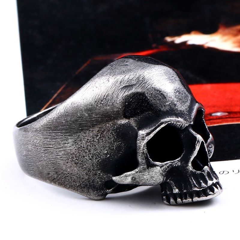 Beier 316L Stainless steel Vin - Gothic Skull Ring incelemesi ve fiyatı