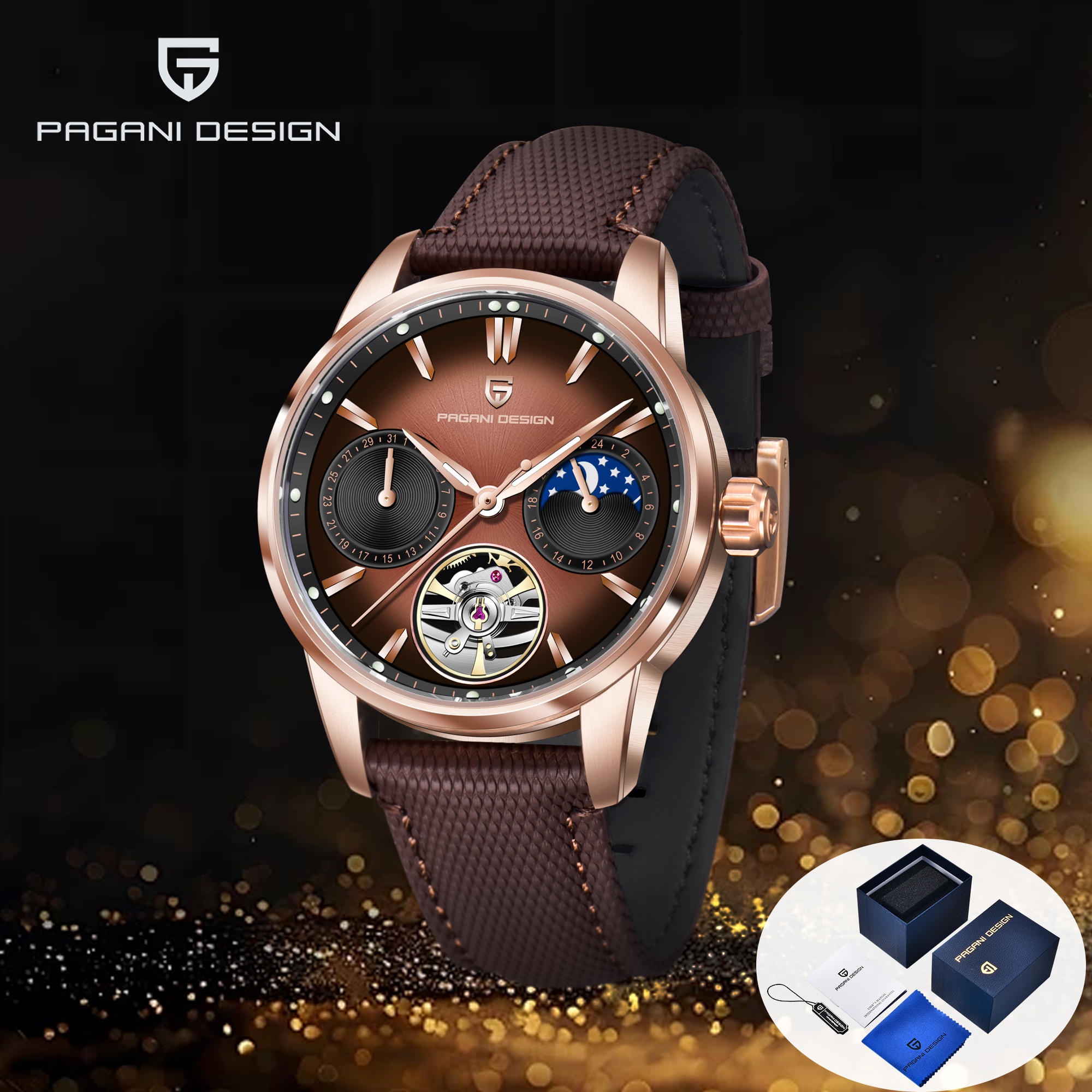 2025 Men's Watches PAGANI DESI - Mens Mechanical Watch incelemesi ve fiyatı