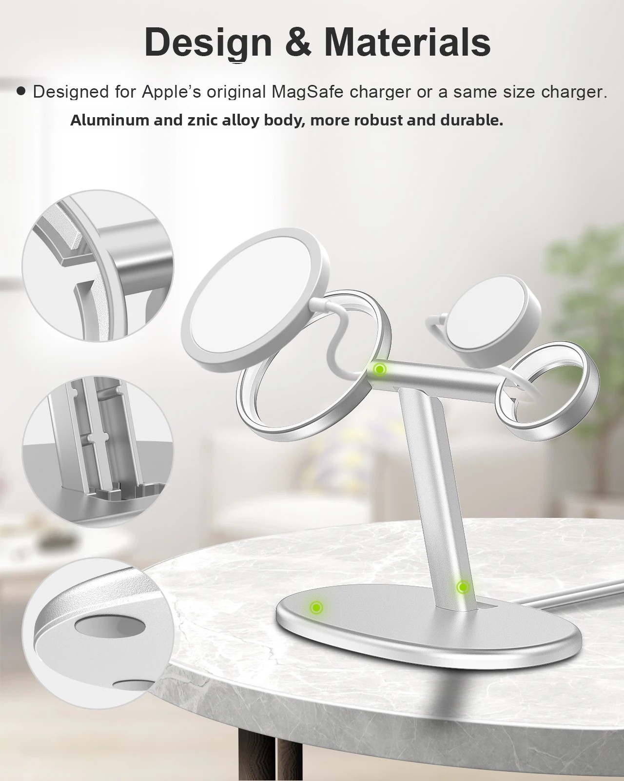 EWA 2-in-1 Desktop Phone Stand - Watches & Jewelry Tsukiu incelemesi ve fiyatı