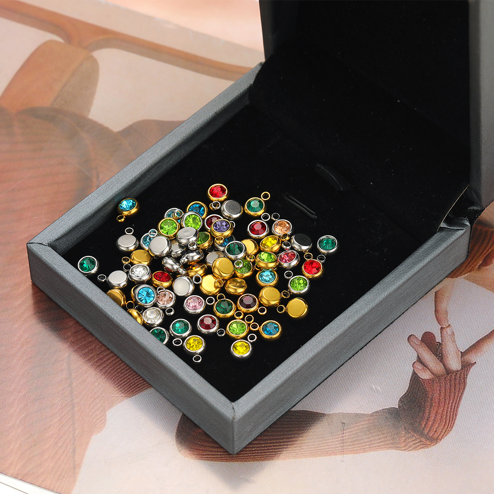 20pcs Zircon Beads Pendants St - Hoop Earrings incelemesi ve fiyatı