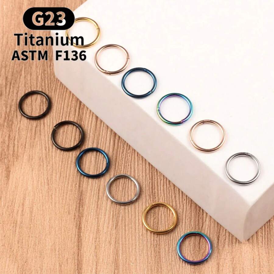 G23 Titanium Small Circle Nose - Hoop Earrings incelemesi ve fiyatı