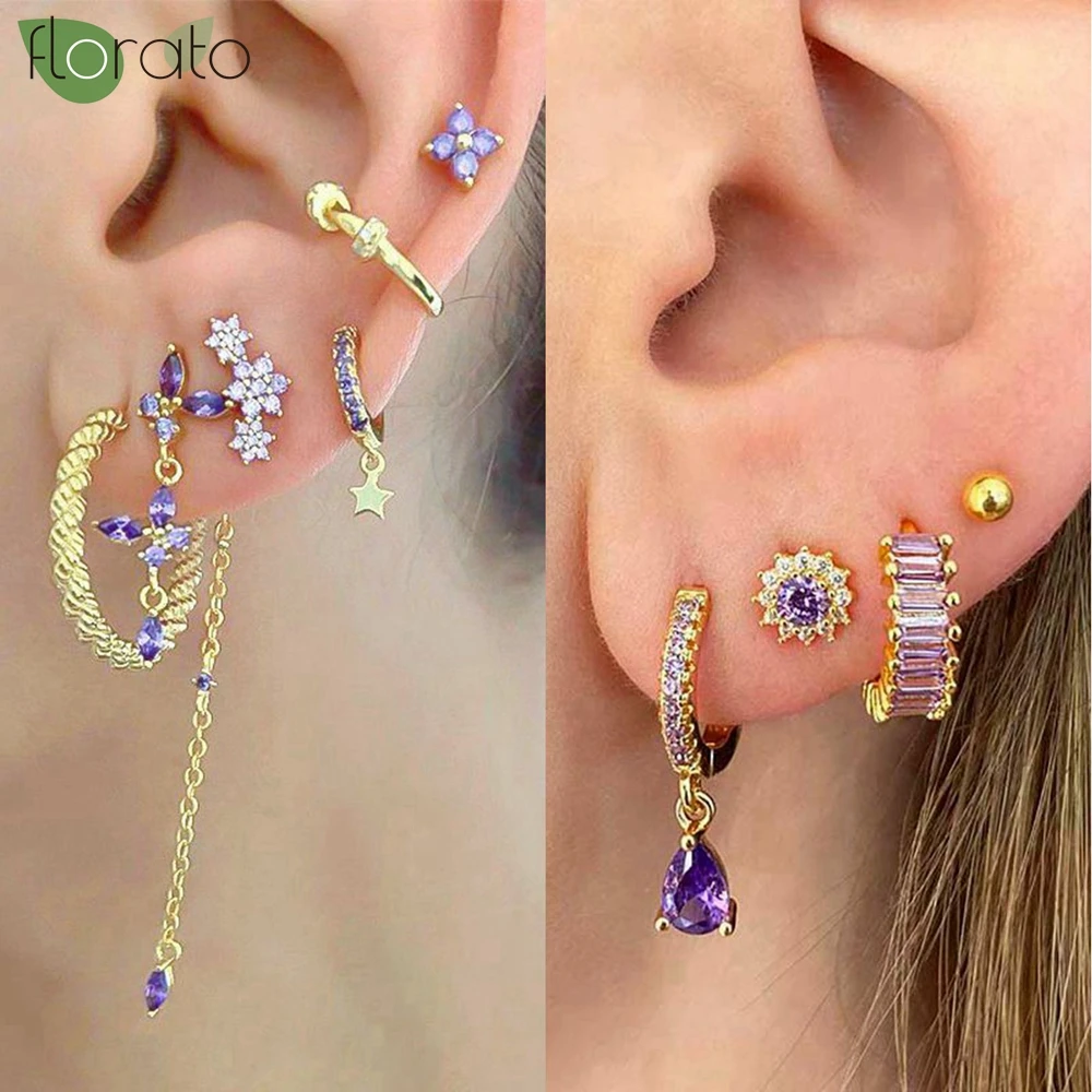 925 Sterling Silver Needle Pre - Hoop Earrings incelemesi ve fiyatı