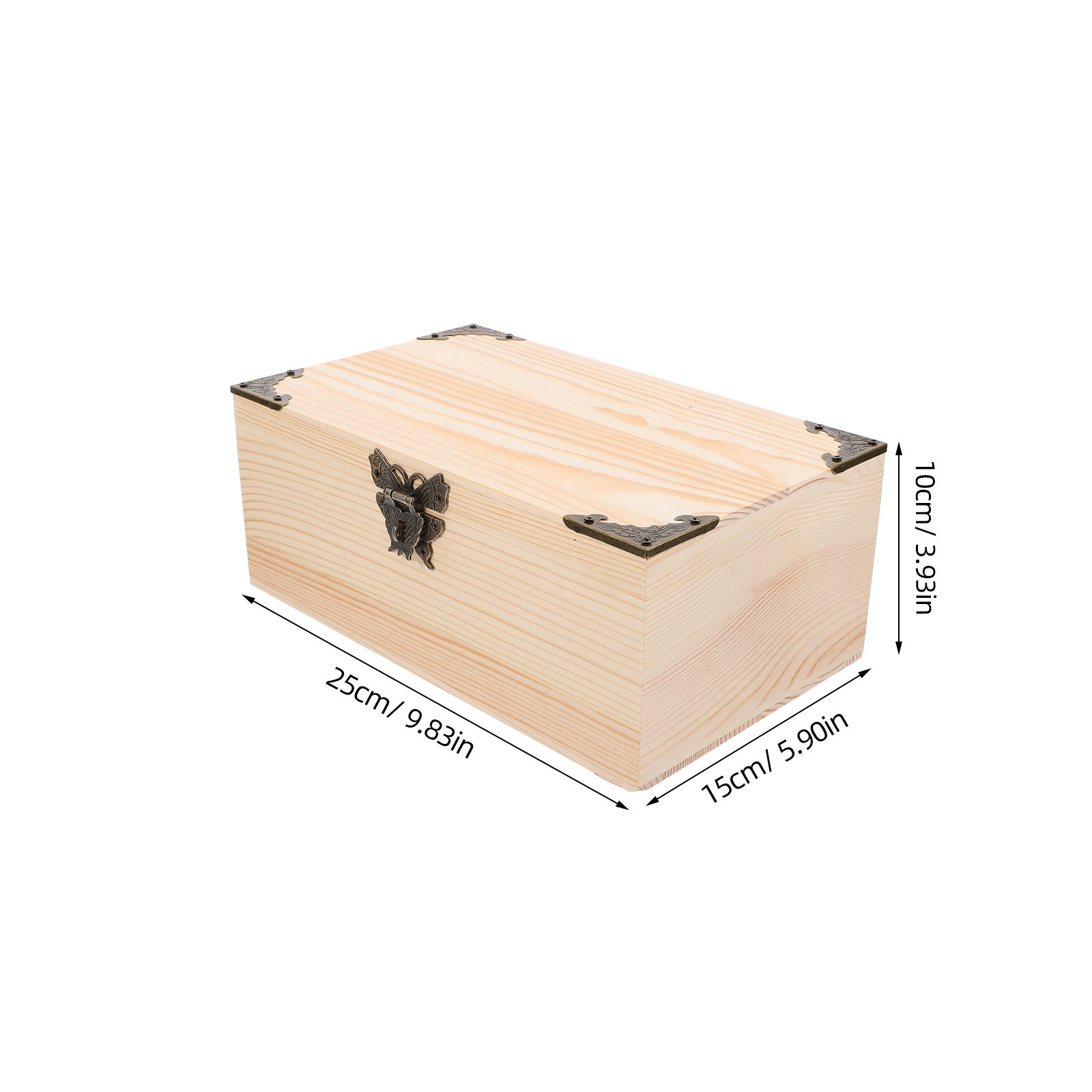 Wooden Storage Box Large Keeps - Jewelry Box Organizer Watches incelemesi ve fiyatı