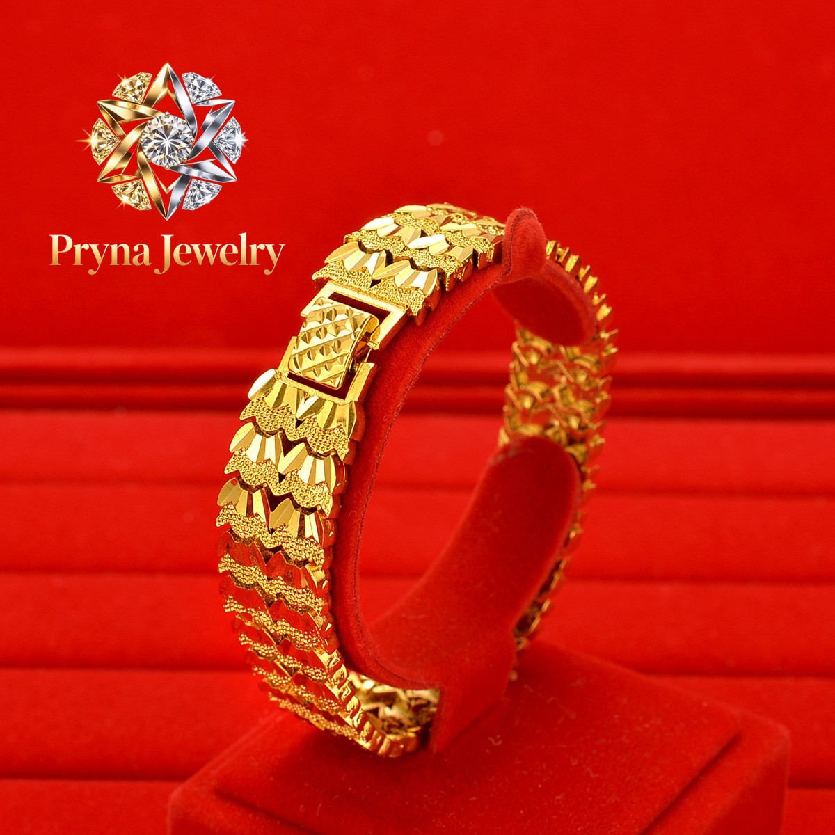 Pryna Jewelry  24K Gold Men's  - Jewelry Watches Brands incelemesi ve fiyatı