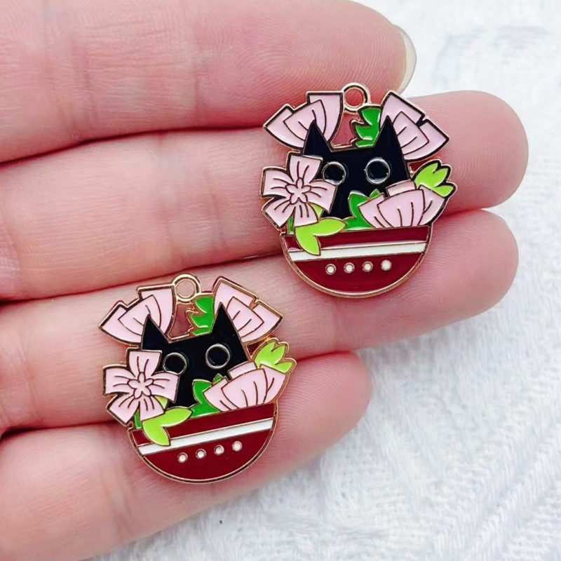 10pcs Cactus Plant Oil Drop Al - Jewelry & Watches Store incelemesi ve fiyatı