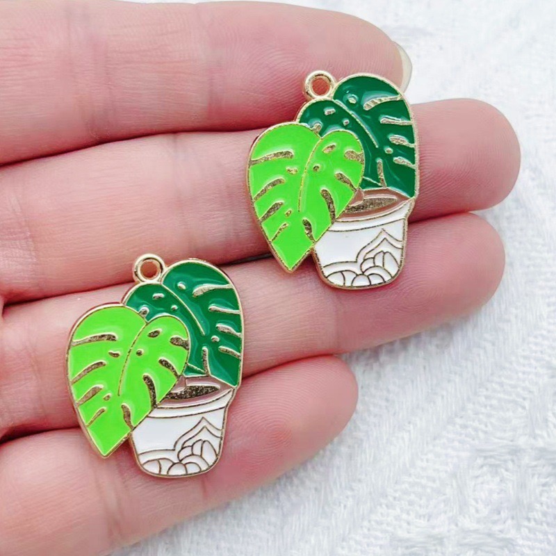 10pcs Cactus Plant Oil Drop Al - Jewelry & Watches Store incelemesi ve fiyatı