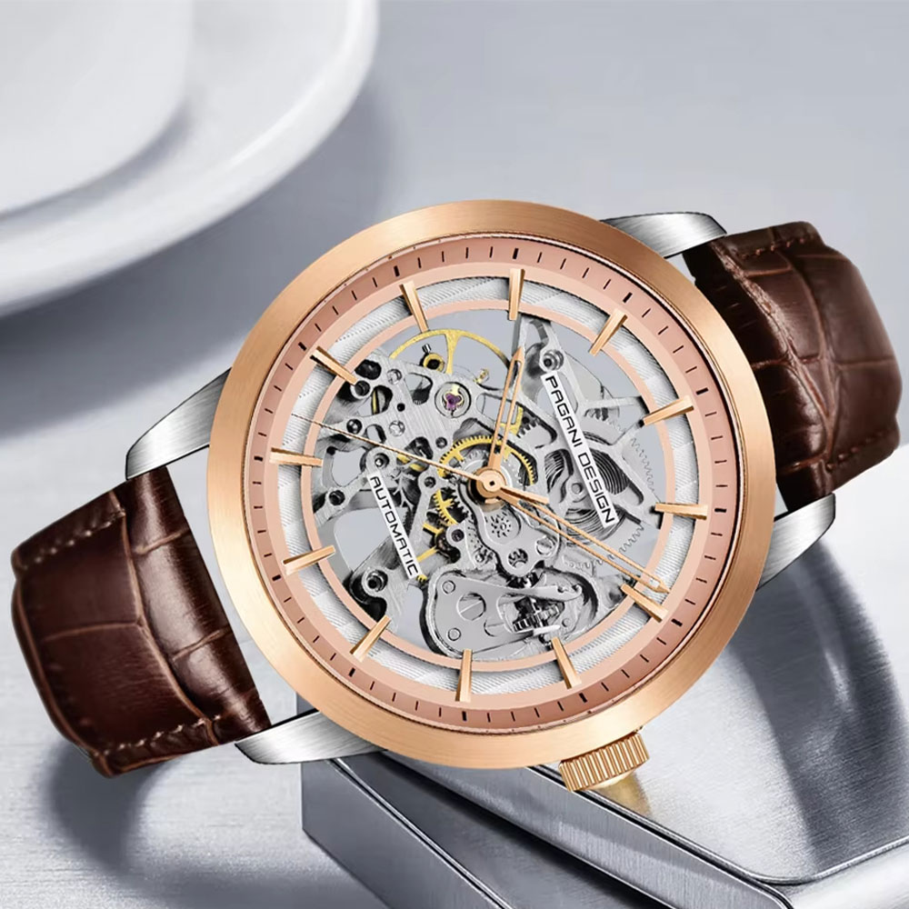 PAGANI DESIGN Hollow Men Watch - Mens Mechanical Watch incelemesi ve fiyatı