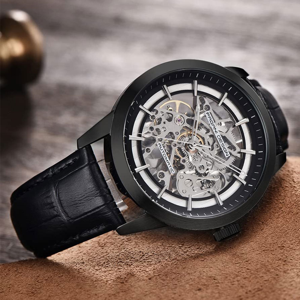 PAGANI DESIGN Hollow Men Watch - Mens Mechanical Watch incelemesi ve fiyatı