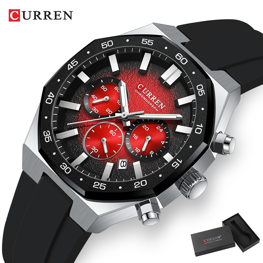 CURREN Fashion Casual Men Spor - Jewelry Watch incelemesi ve fiyatı