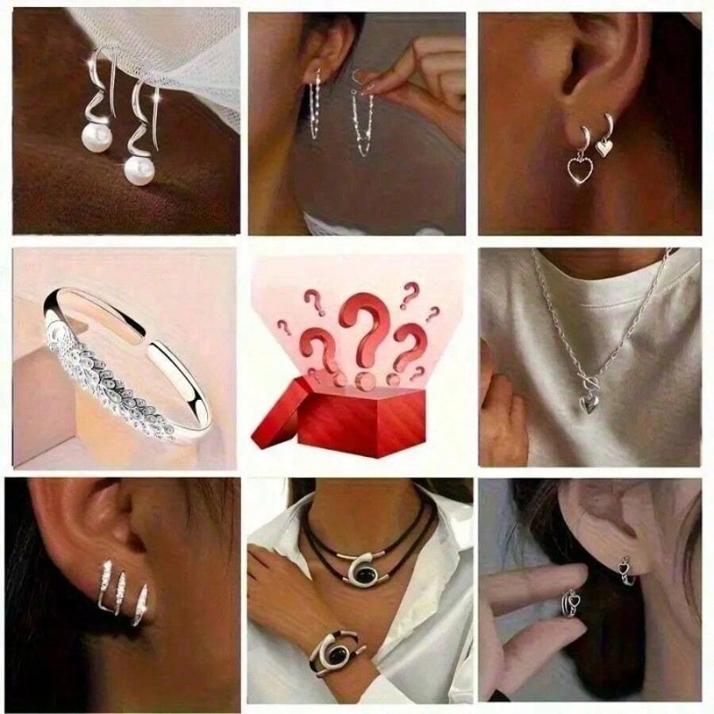 Everyday Wear Mystery Jewelry  - Hoop Earrings incelemesi ve fiyatı