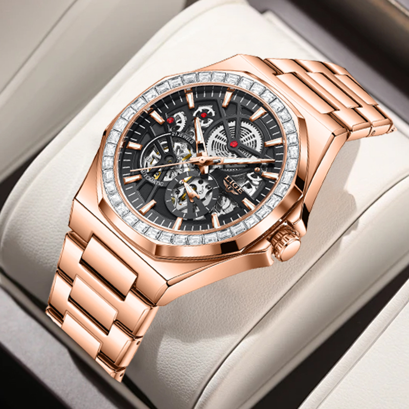 LIGE Original Design Mechanica - Mens Mechanical Watch incelemesi ve fiyatı