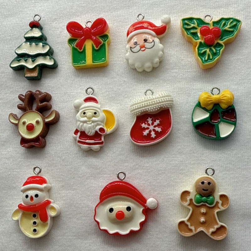 10pcs Christmas Cartoon Series - Jewelry & Watches Store incelemesi ve fiyatı