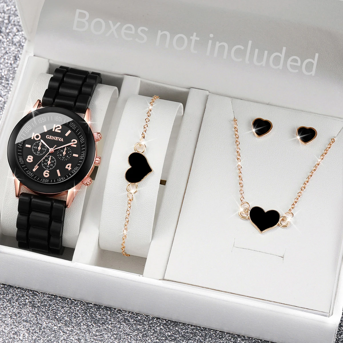 5/6PCS Fashion Women Watches C - Jewelry Box Organizer Watches incelemesi ve fiyatı