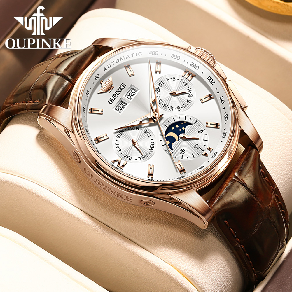 OUPINKE Men's Watches Casual T - Mens Mechanical Watch incelemesi ve fiyatı