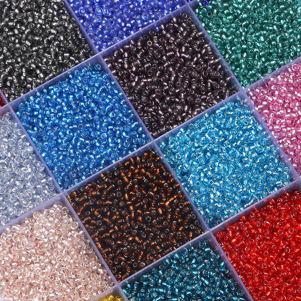 1150/5750pcs 2mm Glass Beads S - Hoop Earrings incelemesi ve fiyatı
