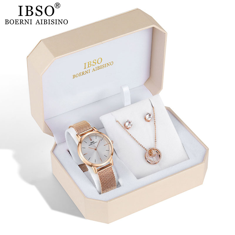 IBSO Brand Women Rose Gold Wat - Jewelry Watches Brands incelemesi ve fiyatı