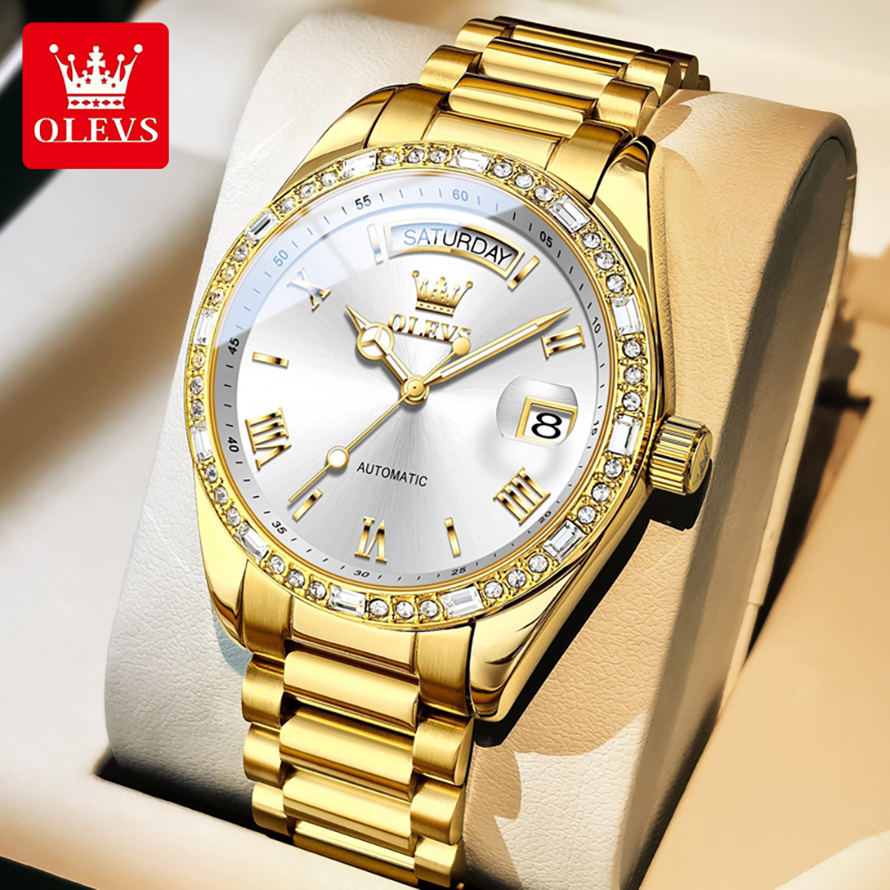 OLEVS 6747 luxury brand Men's  - Mens Mechanical Watch incelemesi ve fiyatı