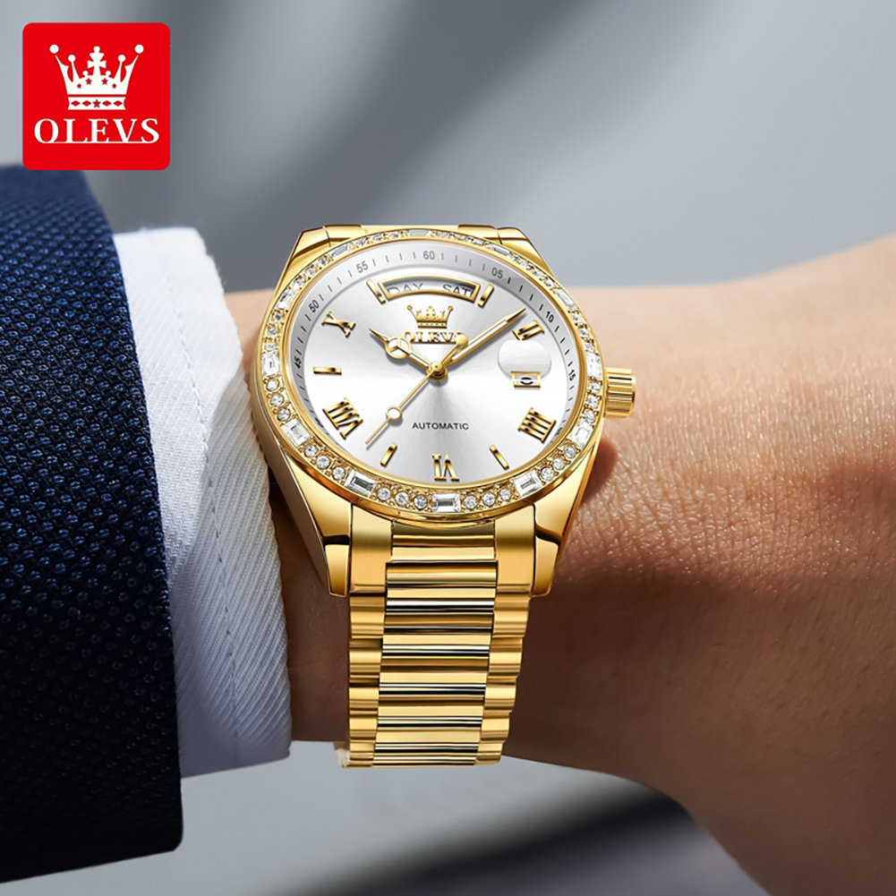 OLEVS 6747 luxury brand Men's  - Mens Mechanical Watch incelemesi ve fiyatı