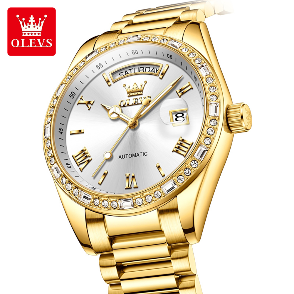 OLEVS 6747 luxury brand Men's  - Mens Mechanical Watch incelemesi ve fiyatı