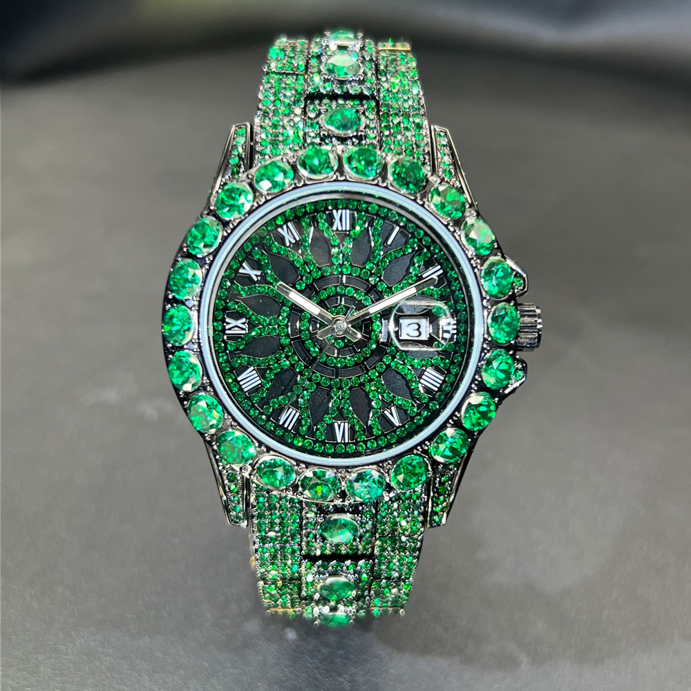 Green Diamond Watch For Men Br - Jewelry Watches Brands incelemesi ve fiyatı