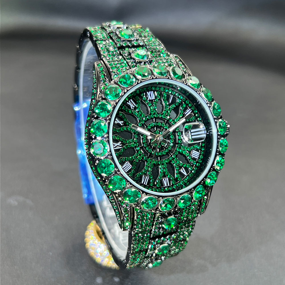 Green Diamond Watch For Men Br - Jewelry Watches Brands incelemesi ve fiyatı