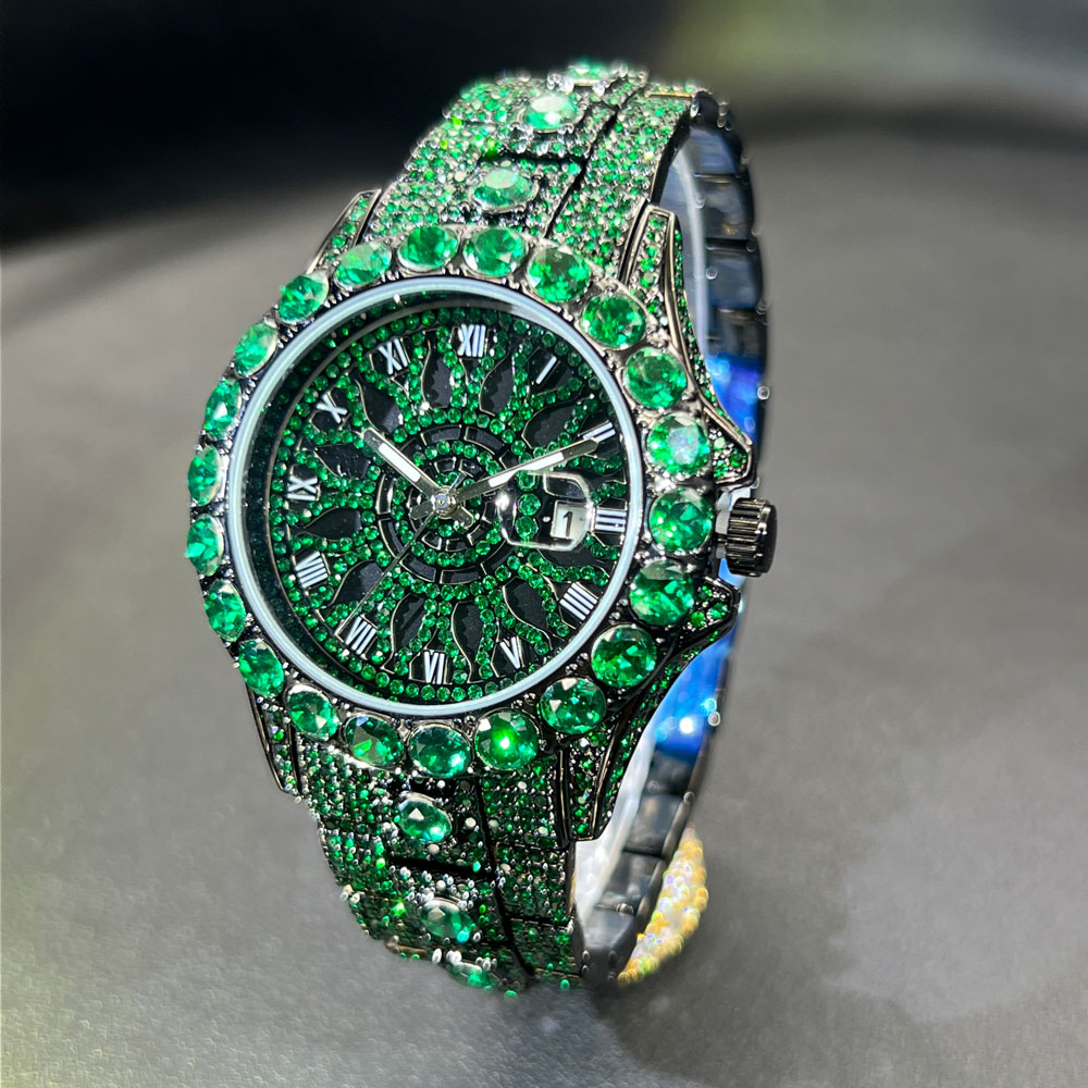 Green Diamond Watch For Men Br - Jewelry Watches Brands incelemesi ve fiyatı