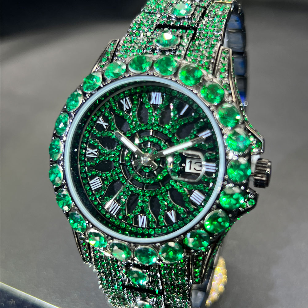 Green Diamond Watch For Men Br - Jewelry Watches Brands incelemesi ve fiyatı