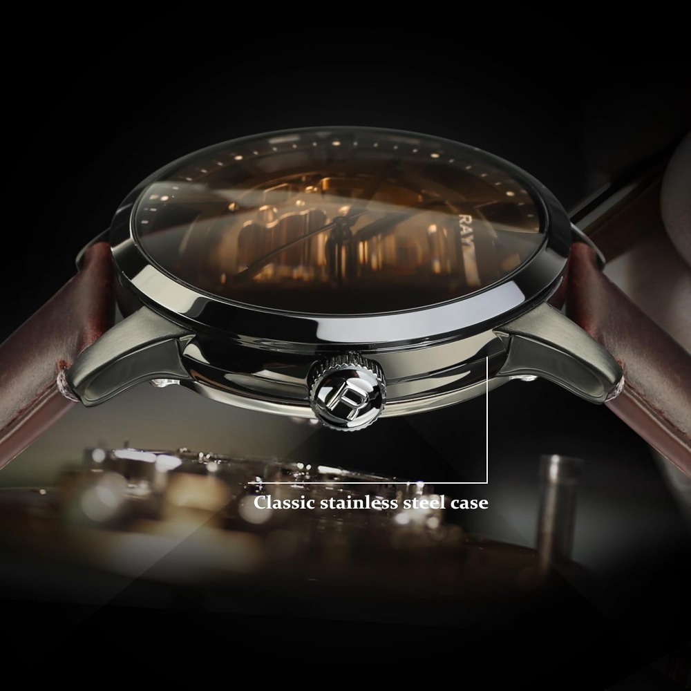 Men's Automatic Watch Mechanic - Watches & Jewelry Tsukiu incelemesi ve fiyatı