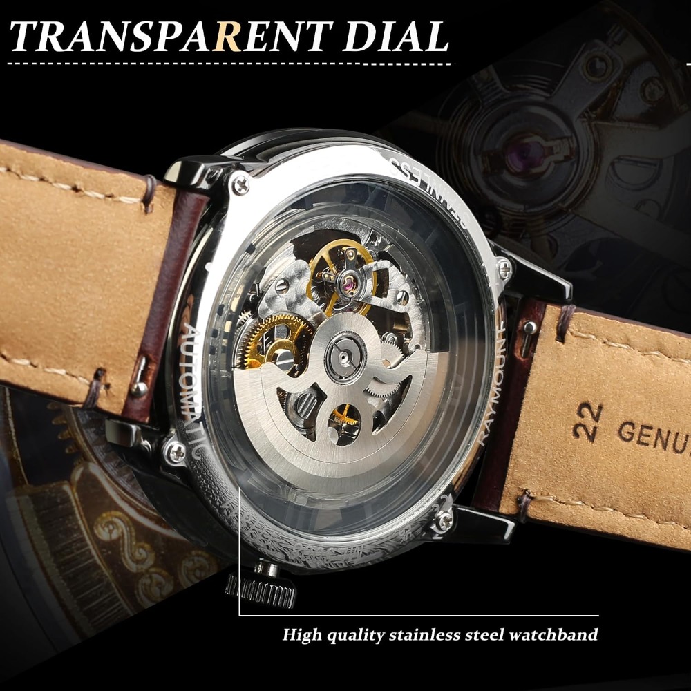 Men's Automatic Watch Mechanic - Watches & Jewelry Tsukiu incelemesi ve fiyatı