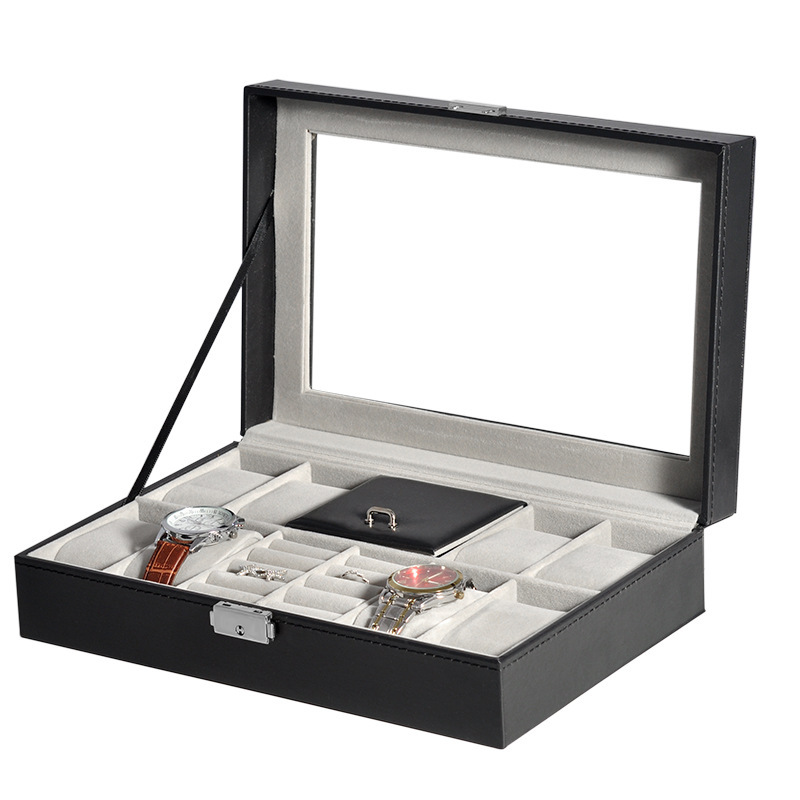 Leather Watch Box Multi-Functi - Jewelry Watches Brands incelemesi ve fiyatı
