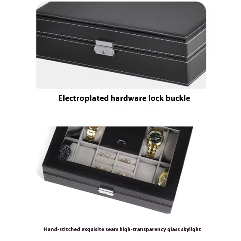 Leather Watch Box Multi-Functi - Jewelry Watches Brands incelemesi ve fiyatı